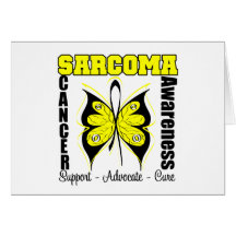 Sarcoma Awareness Butterfly Card