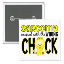 Sarcoma Messed With The Wrong Chick Buttons