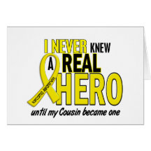 Sarcoma NEVER KNEW A HERO 2 COUSIN Cards