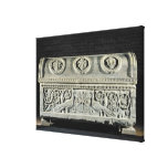 Sarcophagus of bishop Theodore Stretched Canvas Print