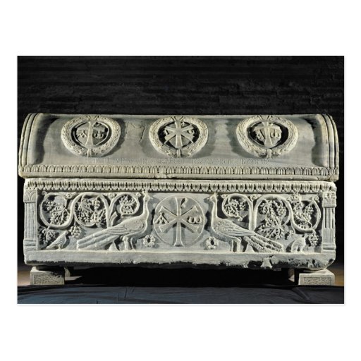 Sarcophagus of bishop Theodore Postcards