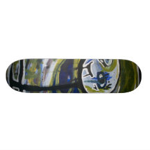 Sasquatch Face Skate Boards