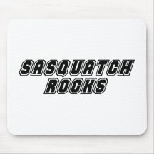 Sasquatch Rocks Mouse Pads