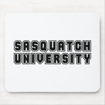 Sasquatch University Mouse Mat