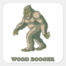 Sasquatch: Wood Booger Sticker