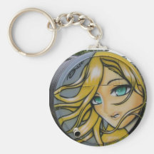 Sassy Blonde Key Chains