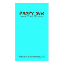 Sassy Bow Blue & Teal Bow Cards Business Card Templates