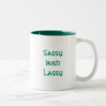 Sassy Irish Lassy Mugs