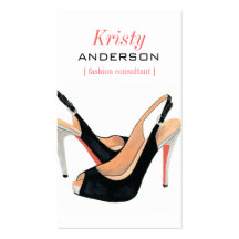 Sassy Shoes Business Card