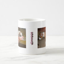 Sassy then & now coffee mug
