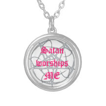 satan worships me jewelry