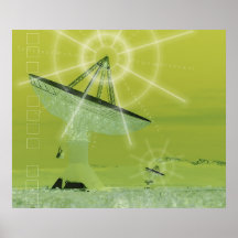 Satellite Dish Poster