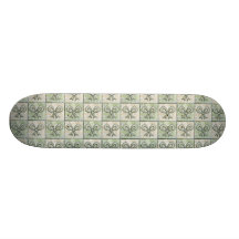 Satin and Floral Bows Skate Board Deck