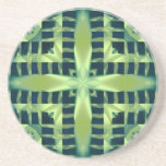 Satin, Jade & Onyx Beverage Coasters