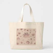 Satin Pink Canvas Bag