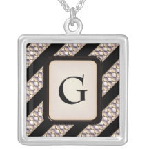Satin Sequins Necklace