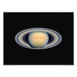 Saturn (Hubble Telescope) Photograph