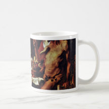 Satyr And The Peasant By Jordaens Jacob Mug