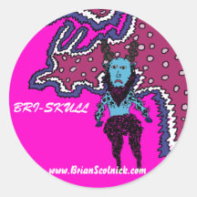 Satyr-art, Stickers