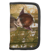 Satyr in Forest Wallet Folio Organizers