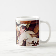 Satyr With Peasants By Liss Johann (Best Quality) Coffee Mug