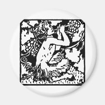 satyrs fridge magnets