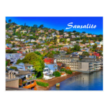 Sausalito Card Postcards