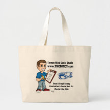 Savage Mind Comic Studio Canvas Bag