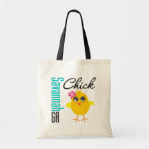 Savannah GA Chick Canvas Bags
