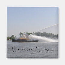 Savannah, Georgia Fridge Magnet