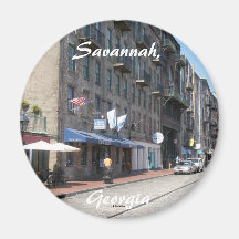 Savannah, Georgia Fridge Magnets