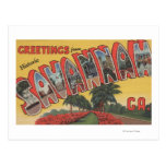 Savannah, Georgia (Historic) - Large Letter Post Card