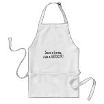 Save a Horse Ride a Groom Black Aprons