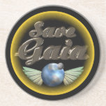 Save Gaia our Earth coasters