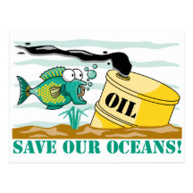 Save Our Oceans! Post Card