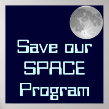 Save our SPACE Program Poster