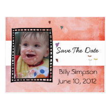 Save the Date Adoption Postcard
