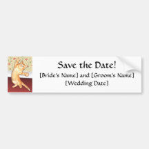 Save the Date! Bumper Sticker