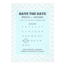 Save the Date | Calendar Style Invite