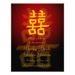 Save the Date Card Chinese Double Happiness Invitations