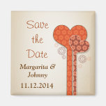 save the date creative magnet