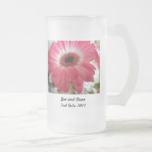Save the Date Flower Mug
