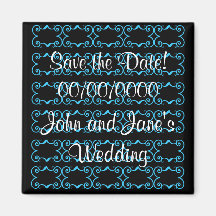 Save the Date! Fridge Magnet
