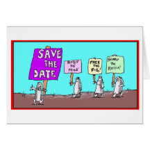 Save The Date Greeting Card