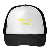 Save the Date Hat