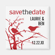 Save The Date Magnet - Custom