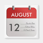 Save The Date Magnet Date Announcement