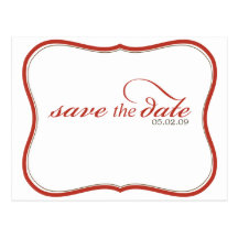 Save the Date Postcard