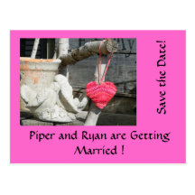 Save the Date ! Postcard