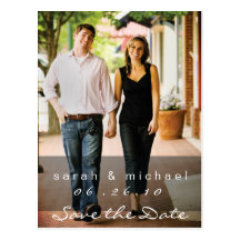 Save the Date Postcard Photo 02